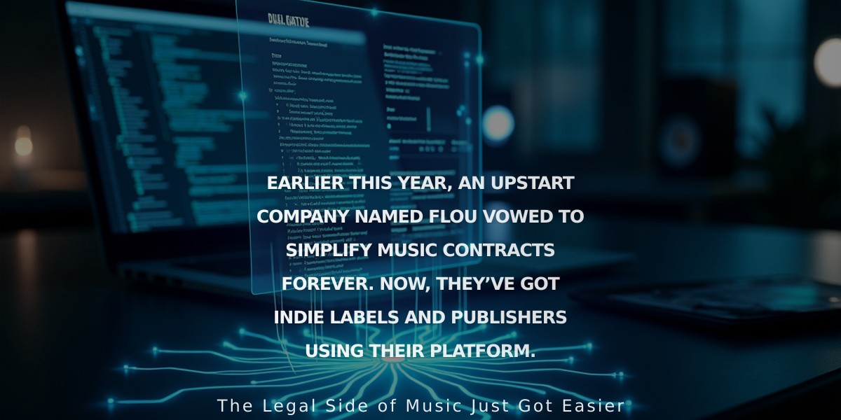 Music Contract Platform Flou Gains Traction with Indies After Promising to Simplify Deal-Making