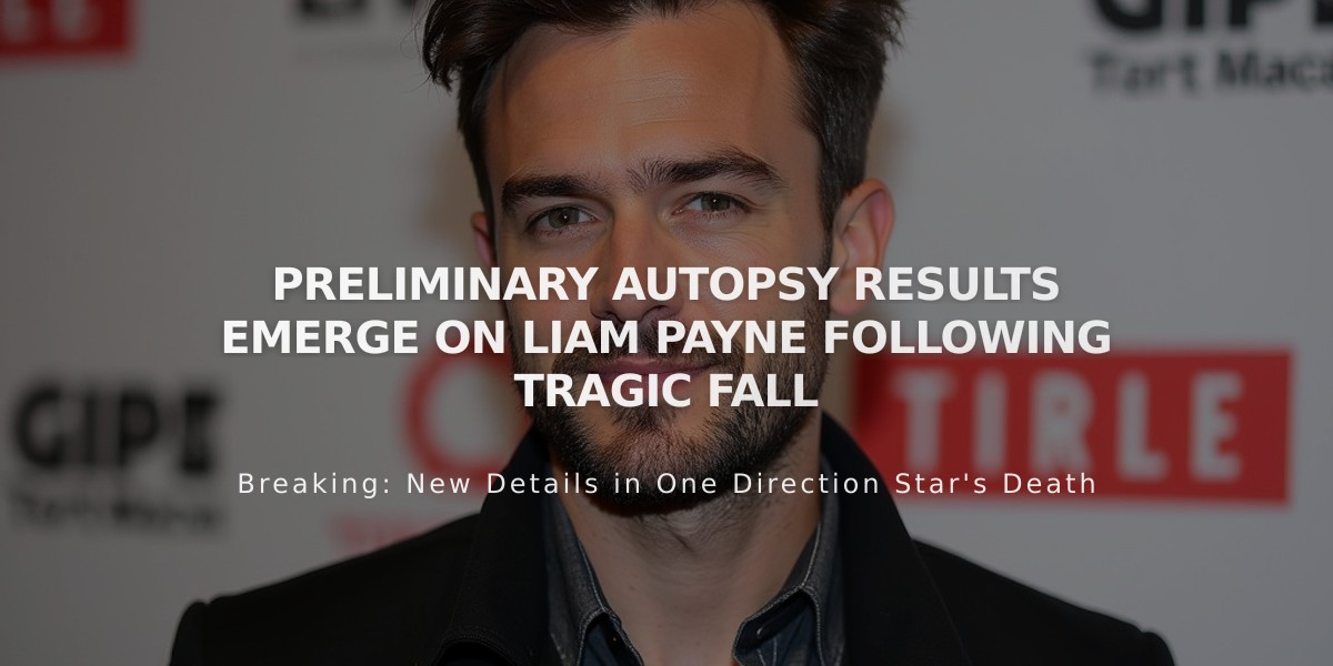 Liam Payne's Autopsy Reveals Multiple Trauma After Fatal Hotel Fall in Buenos Aires