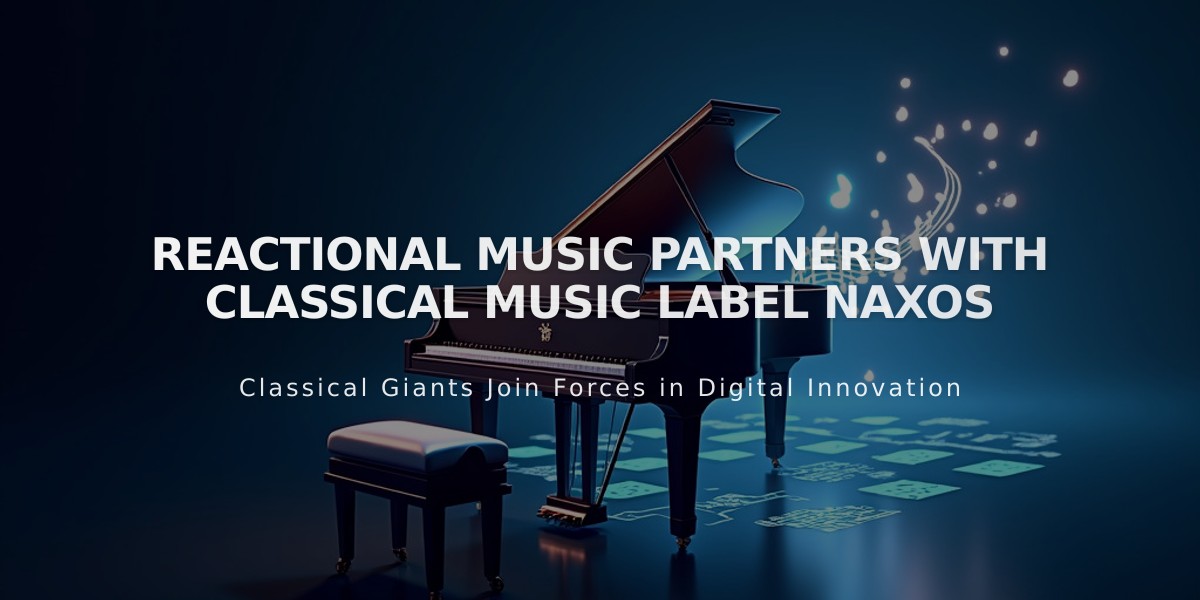 Naxos Classical Music Partners with Reactional Music to Revolutionize Gaming Soundtracks