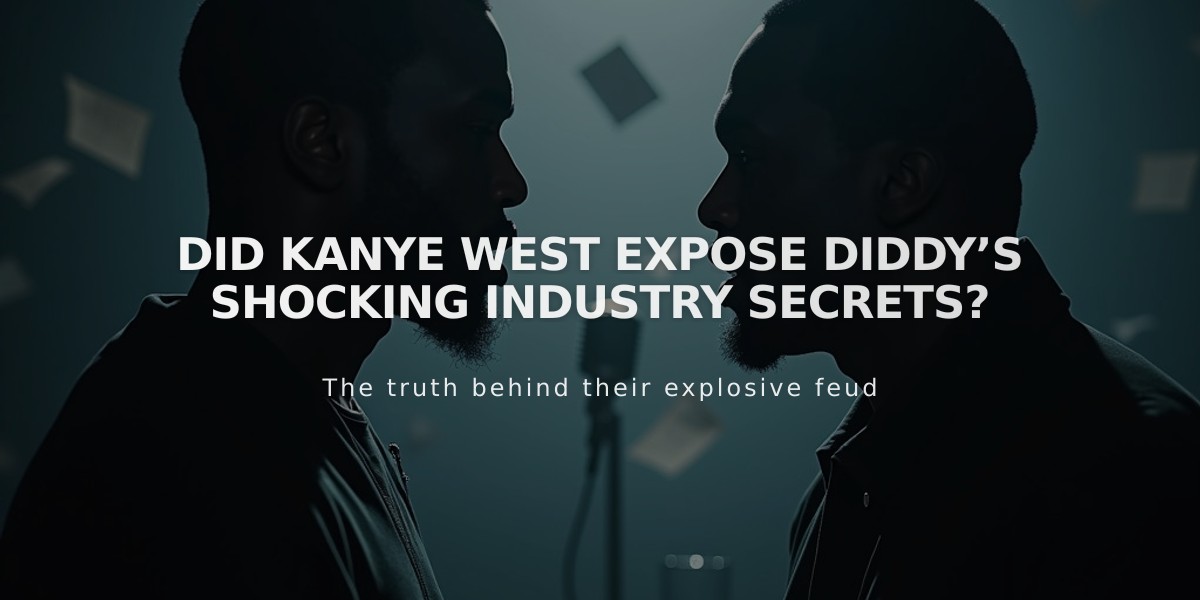 Kanye West's Shocking Claims About Diddy Resurface Amid Federal Investigation