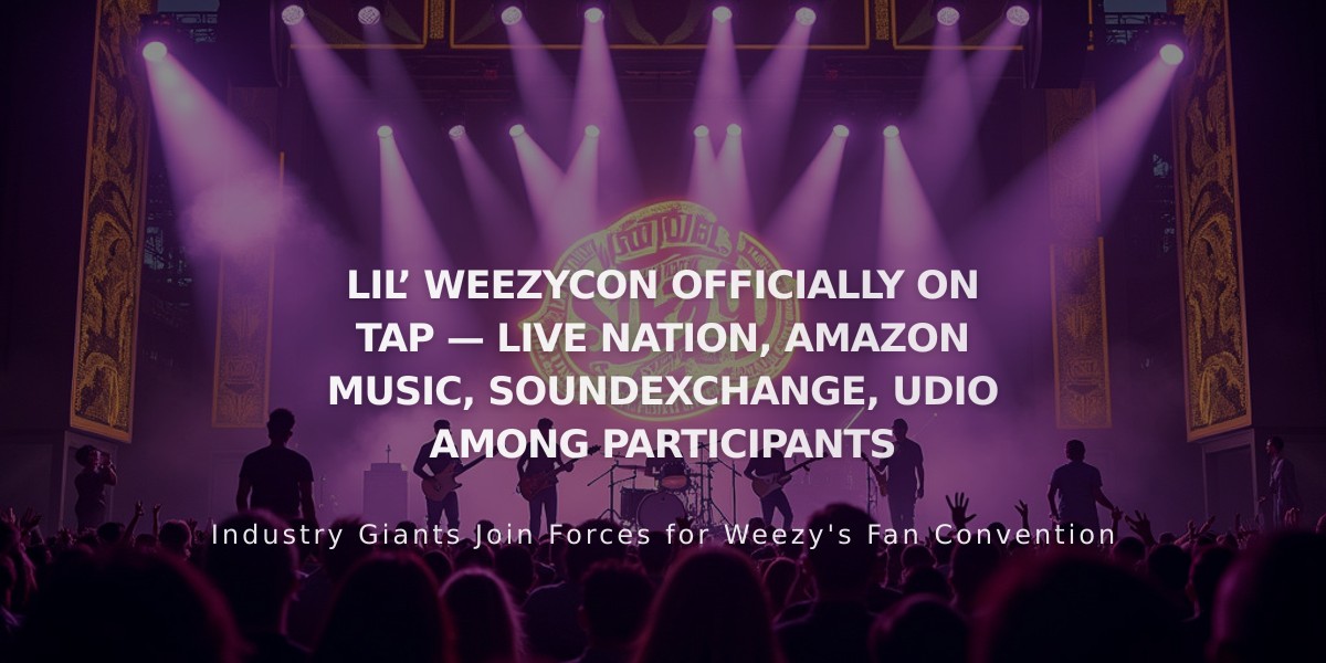 Lil' WeezyCon Debuts in New Orleans with Major Industry Players Live Nation, Amazon Music