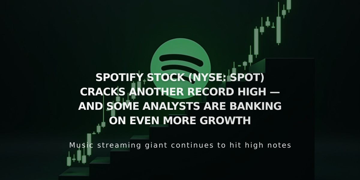 Spotify Stock Hits Historic $371 Peak as Wall Street Predicts Further Gains