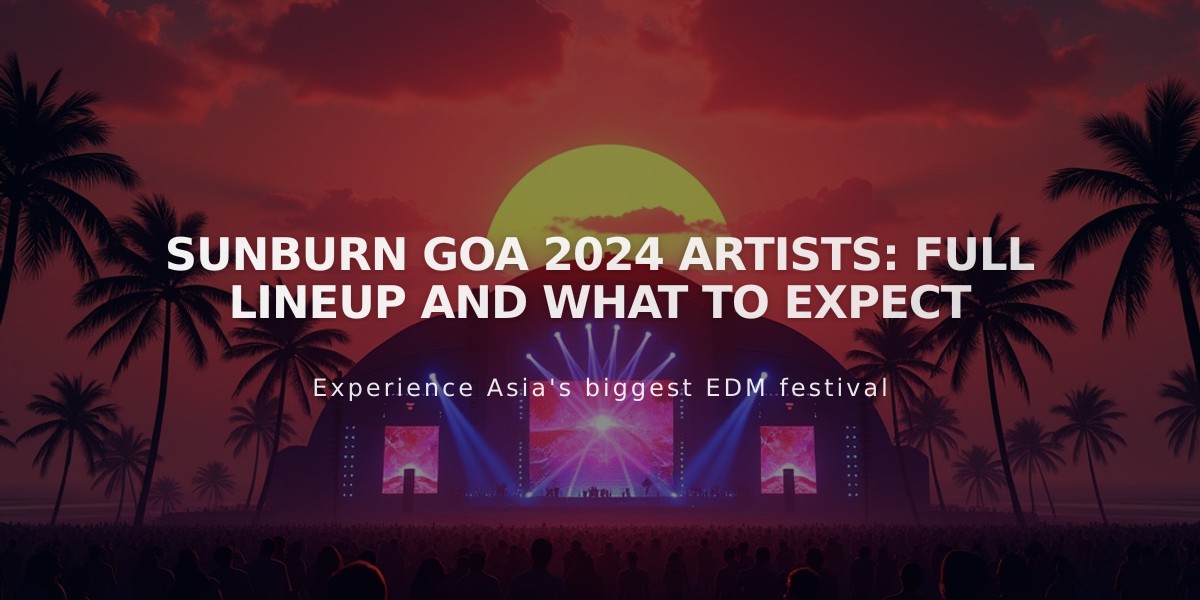 Sunburn Goa 2024: Skrillex, Alesso & Peggy Gou Lead Massive EDM Festival Lineup