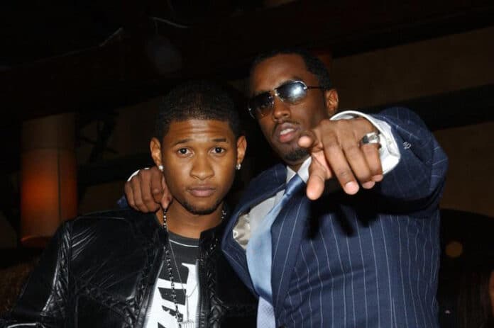 Diddy and Usher together