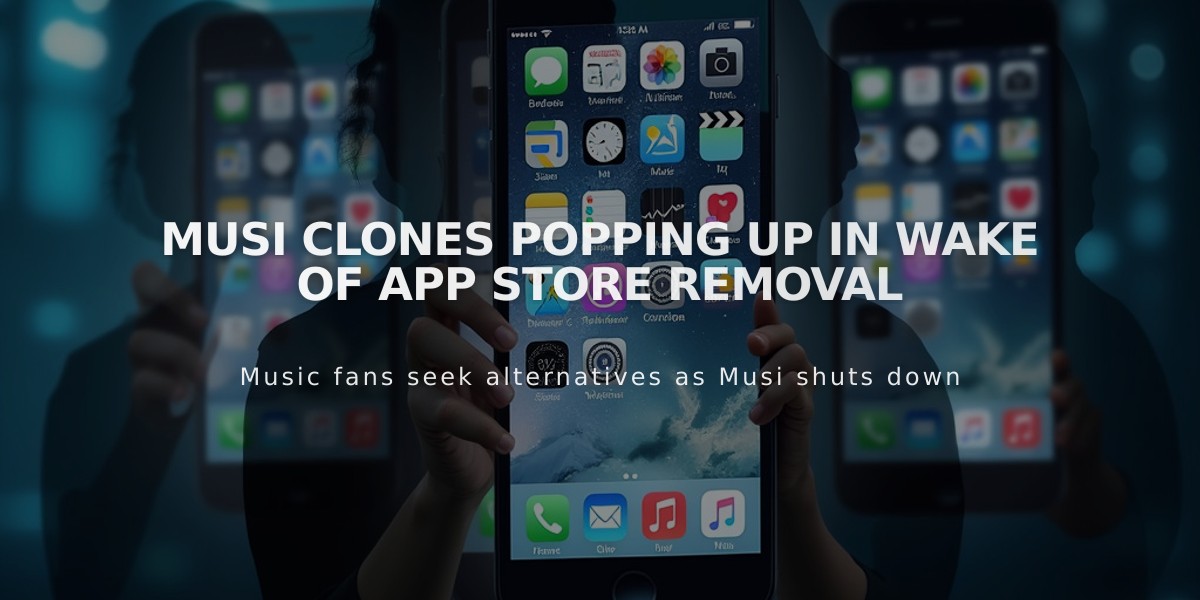 Musi Clones Surge in App Store Following Original App's Ban