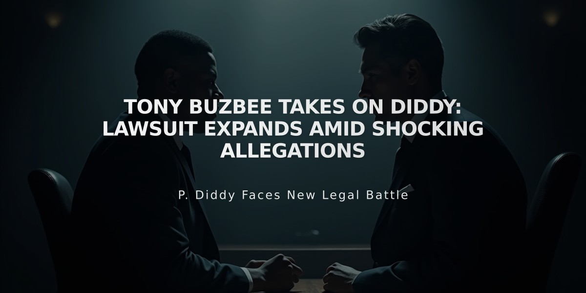 Tony Buzbee to File 120 Lawsuits Against Diddy in Expanding Industry Investigation