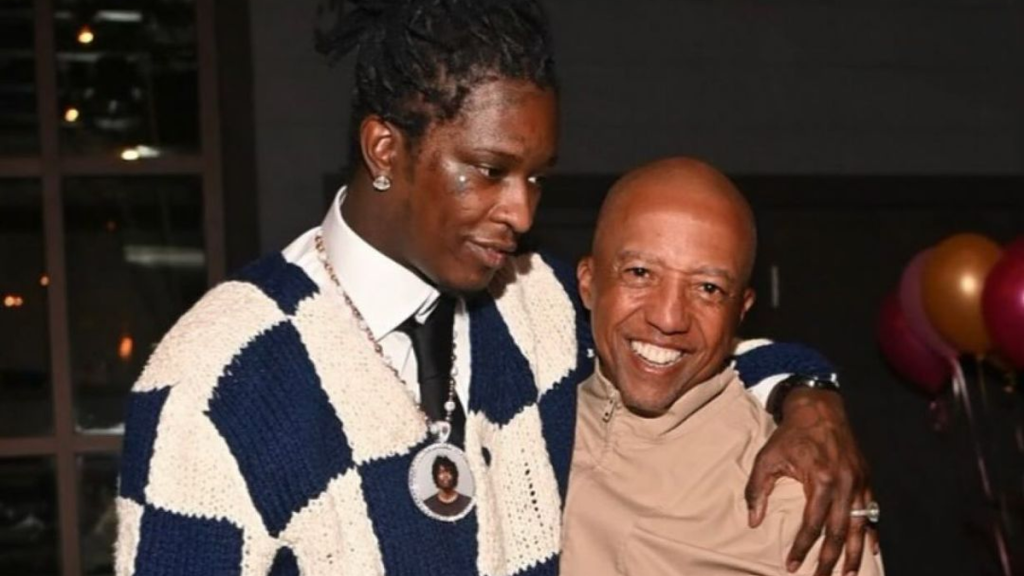 Kevin Liles with Young Thug