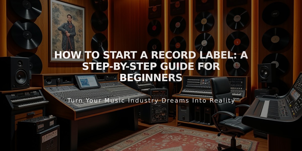 How to Start a Record Label: A Step-by-Step Guide for Beginners