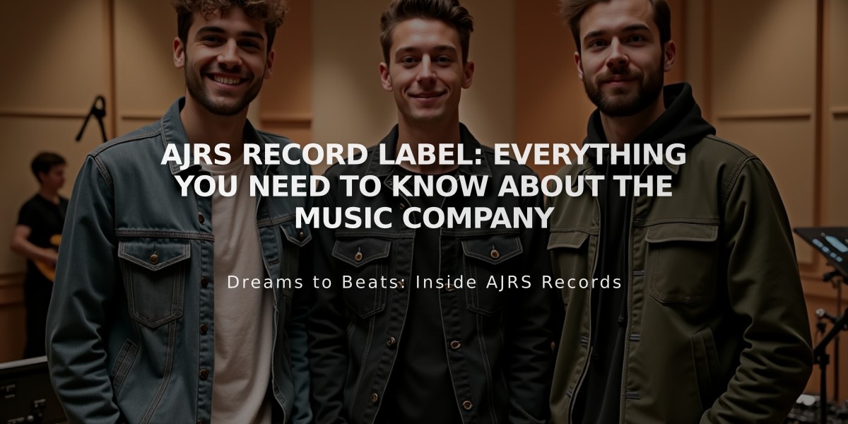 AJRS Record Label: Everything You Need to Know About the Music Company