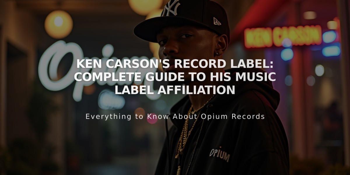 Ken Carson's Record Label: Complete Guide to His Music Label Affiliation