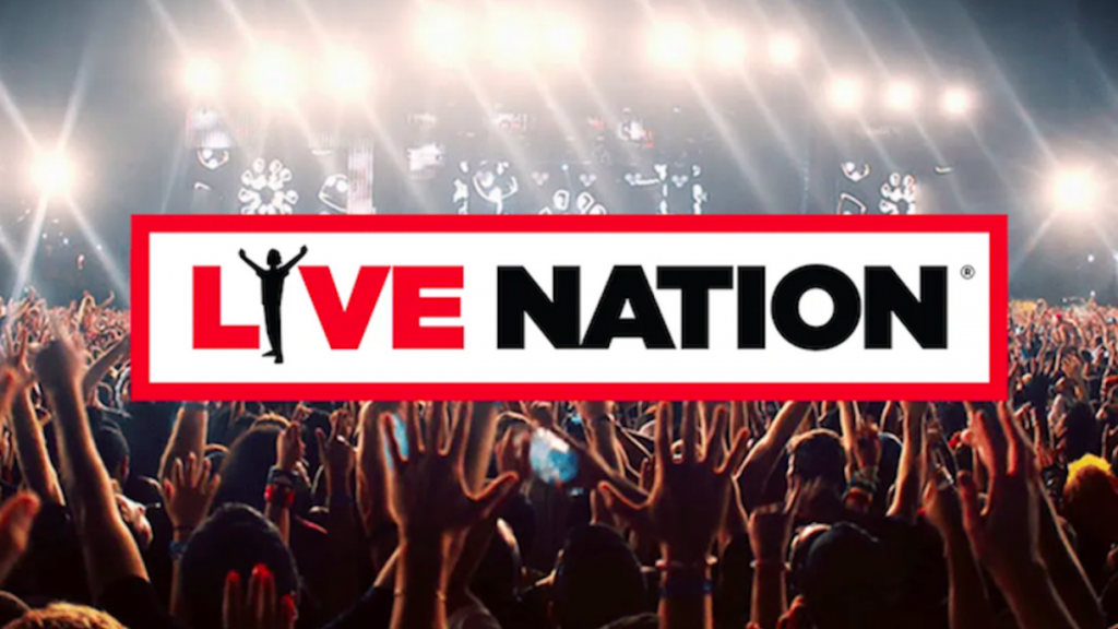 Concert crowd at Live Nation event