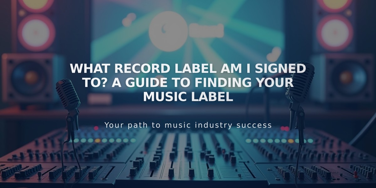 What Record Label Am I Signed To? A Guide to Finding Your Music Label