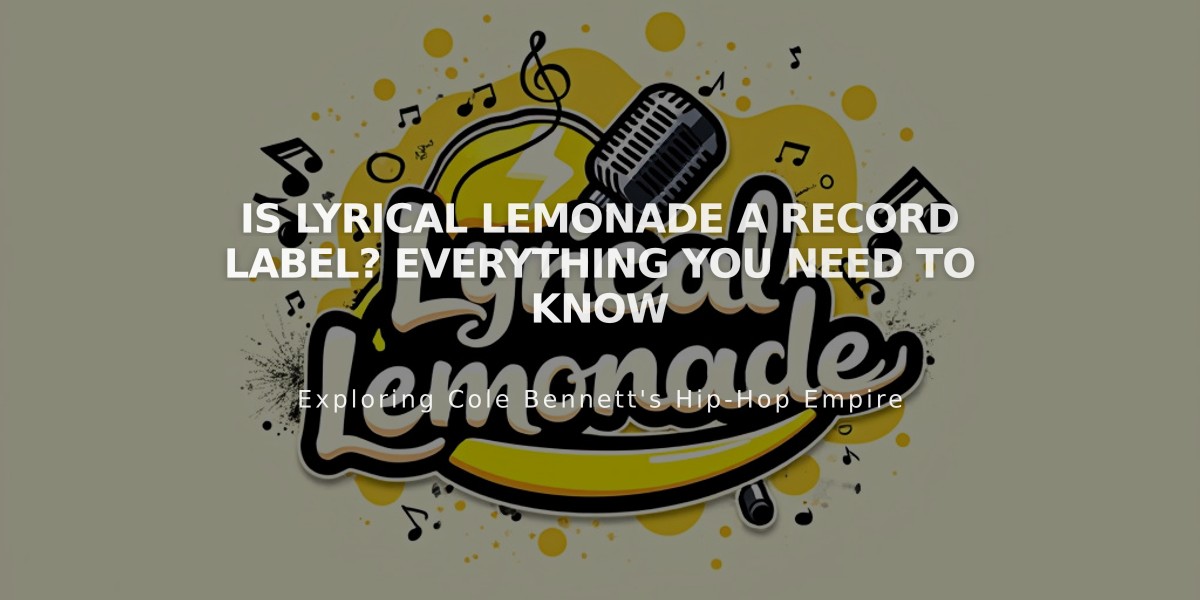 Is Lyrical Lemonade a Record Label? Everything You Need to Know