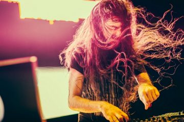 Bassnectar performing on stage