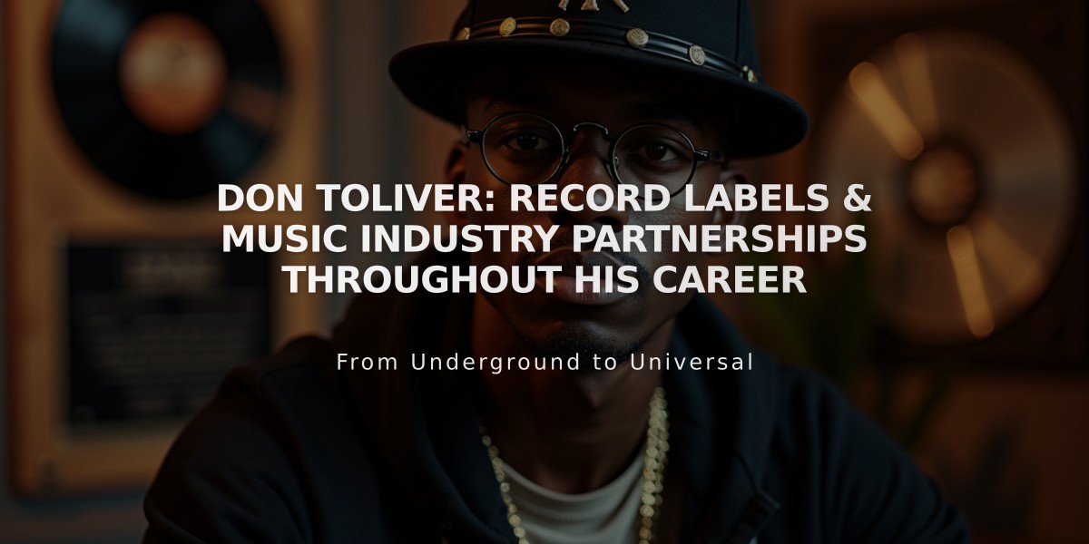 Don Toliver: Record Labels & Music Industry Partnerships Throughout His Career