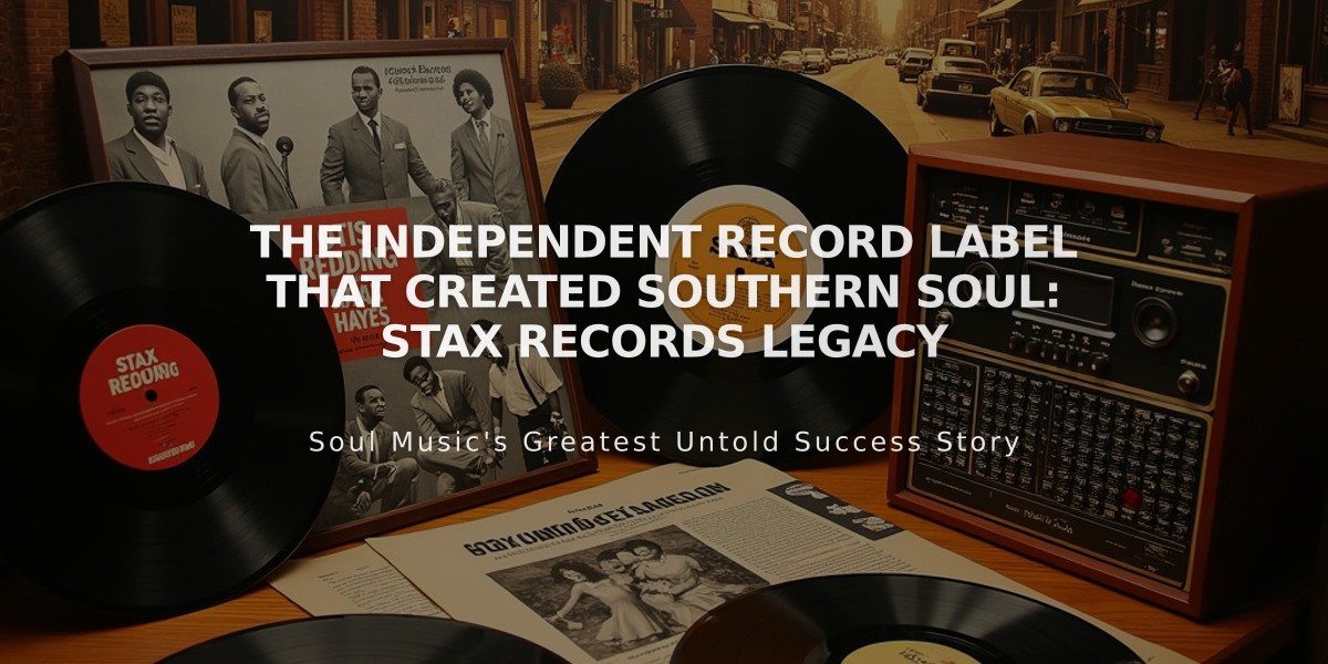 The Independent Record Label That Created Southern Soul: Stax Records Legacy