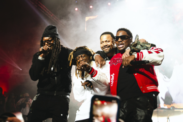 Lil Wayne with Hot Boys group