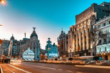 Madrid street view