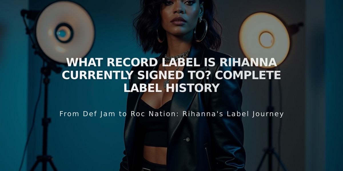 What Record Label Is Rihanna Currently Signed To? Complete Label History