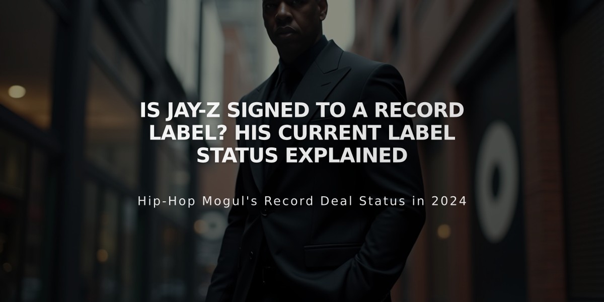 Is Jay-Z Signed to a Record Label? His Current Label Status Explained