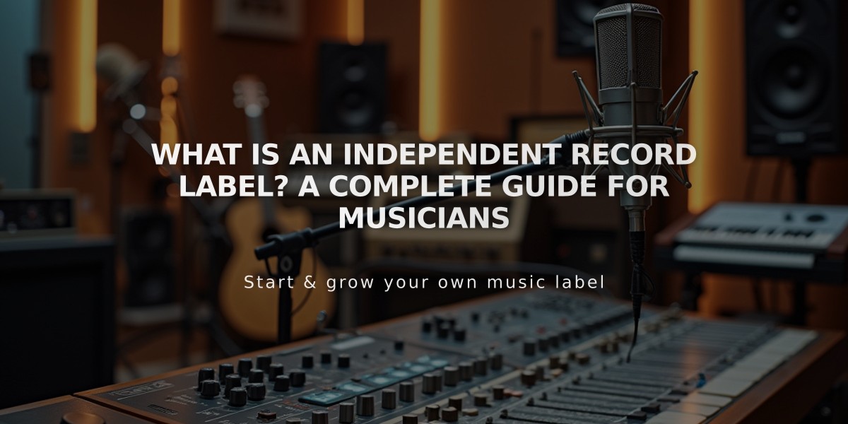 What Is an Independent Record Label? A Complete Guide for Musicians