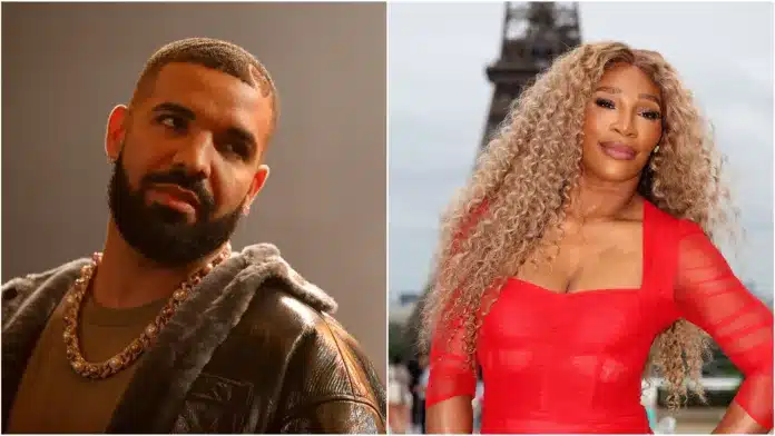 Drake and Serena Williams together