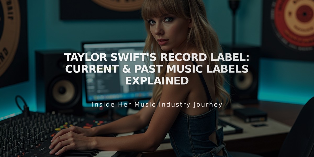 Taylor Swift's Record Label: Current & Past Music Labels Explained